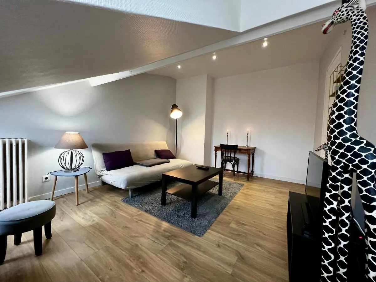 アパート ロアンヌEsprit Cocooning / Secteur Centre / Netflixアパートメント