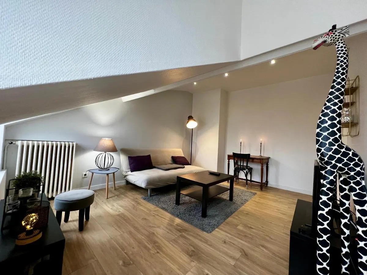 ロアンヌEsprit Cocooning / Secteur Centre / Netflixアパートメント アパート